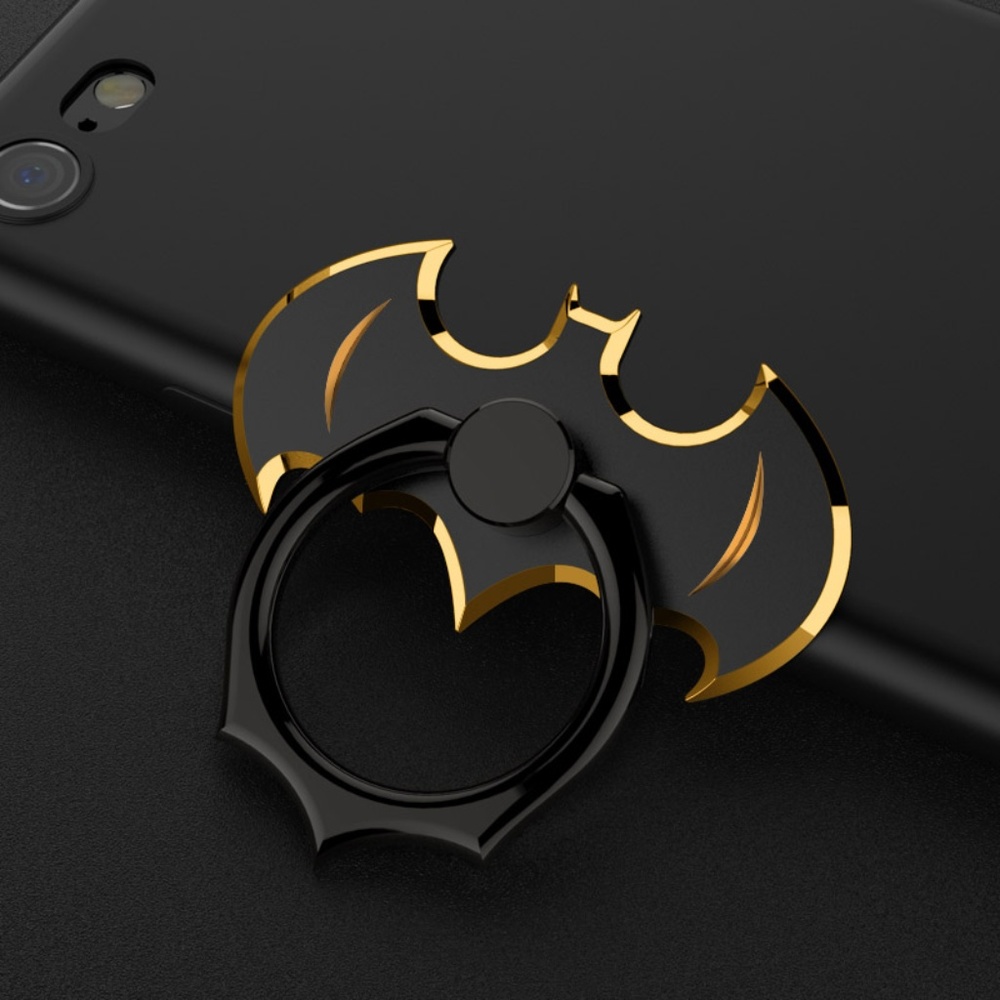 [BATMAN] Aluminum Metal Universal Finger Ring_GOLD